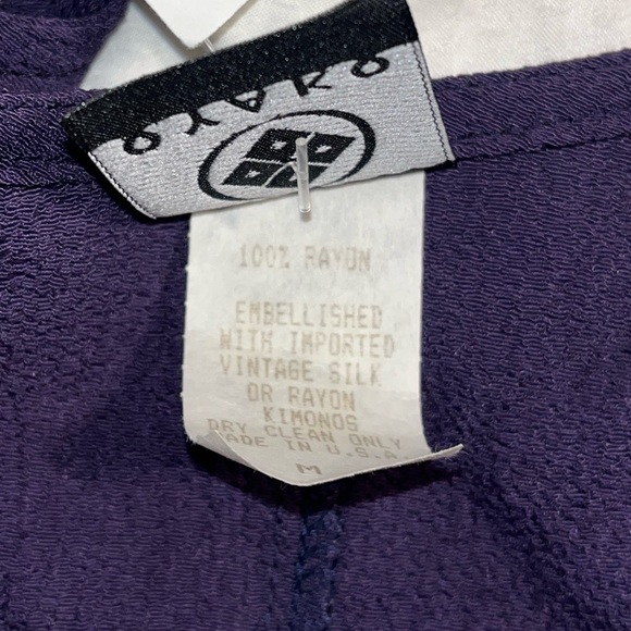 NWT Authentic Oyako purple dress size medium - Picture 8 of 8